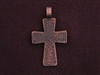 Pendant Antique Copper Colored Pattern Cross