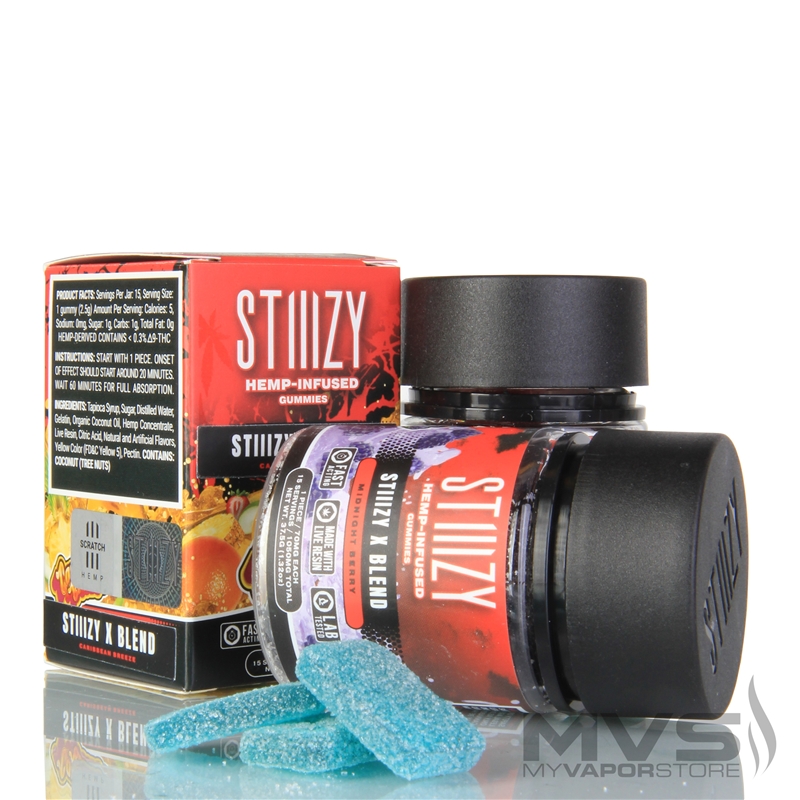 STIIIZY X Blend Hemp Infused Gummies - Pack of 15