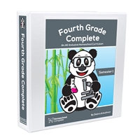 Fourth Grade Complete Homeschool Workbook | Secular Program
