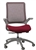 Burgundy Mesh Back Hawk Task Chair with Grey Frame by Eurotech Seating