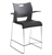 Duet Stacking Counter Height Barstool 6662 with Arms by Global