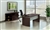 Mayline Medina Series 72" Mocha Desk with Lateral File Cabinet and Bookcases