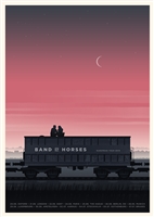 Band Of Horses Concert Poster by Simon Marchner