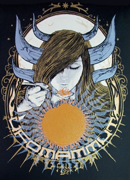 Ufomammut 2011 Fall Tour Poster by Malleus