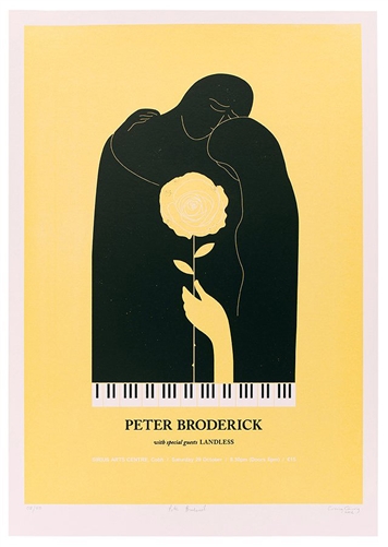 Peter Broderick Concert Poster by Craig Carry
