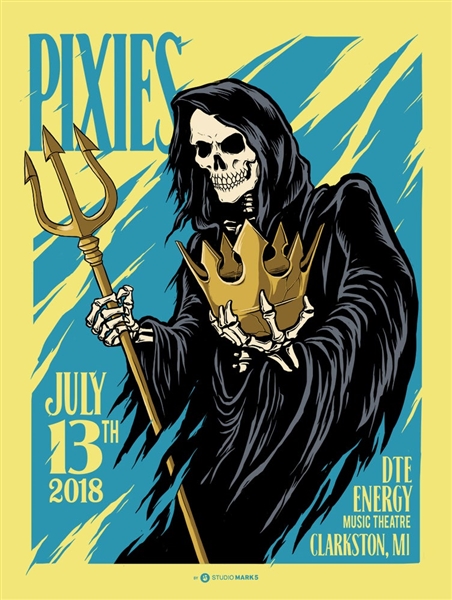 Pixies Concert Poster by Mark5