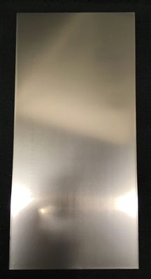 Nickel Silver Sheet .025 (22 Gauge) 6"x12"