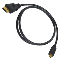 Micro HDMI Male to HDMI Male Cable 6ft Calrad 55-645-6