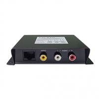 Calrad 95-1040 RCA Composite Audio & Video Balun CAT-5 Cable System