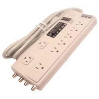 Calrad Electronics 95-788 8 Outlet DBS Surge Protector