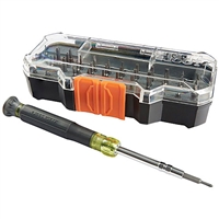 32717 Klein Tools â€‹All-in-1 Precision Screwdriver Tool Set with Case