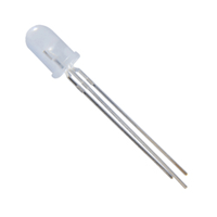 NTE 30105 LED Bi-Color 5mm Yellow - yellow Green 3-lead 60 mcd White Diffused Common Cathode