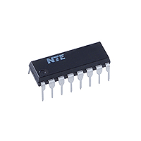 NTE4044B NTE Electronics Integrated Circuit CMOS Quad 3-state NAND R/s Latch 16-lead DIP