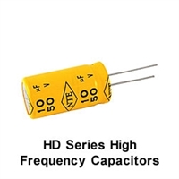 NTE HD3.3M50 Electrolytic Capacitor, High Frequency Horizontal Deflection 3.3mfd 50V