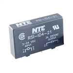 NTE Electronics RS1-1D4-21 Relay, Solid State, PC Mount, 3-24VDC 4 Amp