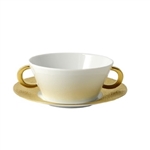 Bernardaud Ecume Gold Cream Soup Cup Only