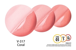 V-317 Coral (2 OZ) Amaco Velvet Under-Glaze