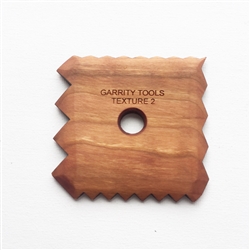 Garrity Tools Wooden Potters Texture Tool 2