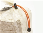 Xiem Tools Clay Bag Ties - Reusable - Orange