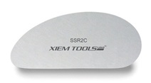 SSR2C Xiem Tools Stainless Steel Clay Rib (L)