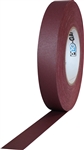 Pro Tapes 1 Inch x 55 Yards Pro Gaff Tape - Burgundy