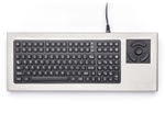 iKey Desktop Stainless Steel Keyboard built in Integrated Force Sensing Resistor (USB) (Stainless Steel) | DT-2000-FSR-USB
