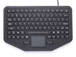 iKey SkinnyBoard Keyboard Touchpad (USB) (Black) | SB-87-TP-USB