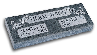 Hermanson Dogwood Companion Cemetery Marker