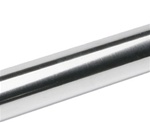 1 1/4" O.D. Stainless Steel Shower Rod, 60" Length, Bright Stainless Finish - 20 Gauge