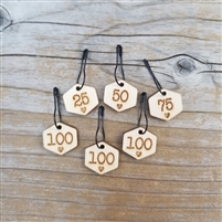 Katrinkles Cast On Counting Numbers Pins Wood