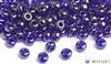 Miyuki 6/0 Glass Beads 308 Cobalt Blue Gold Luster 30gr