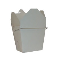White Chinese Takeout Boxes in 3 great sizes perfect for favors.