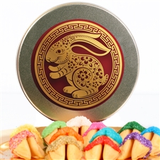 This 2023 Chinese New Year Fortune Cookie gift is a sweet treat for the Year of the Rabbit.