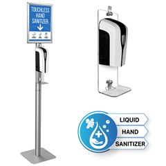 hand sanitizer stand station