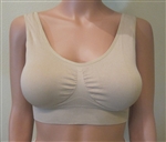 Ultrasoft bralette with removable light padding and no underwires.