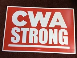 CWA STRONG SIGN