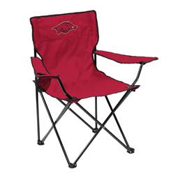 University of Arkansas Razorbacks Quad Folding Chair with Carry Bag 