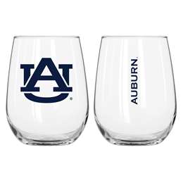 Auburn University Tigers 16oz Gameday Curved Beverage Glass  