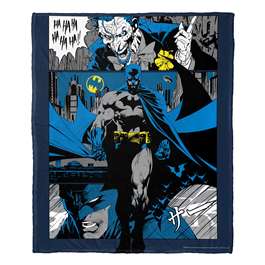 Batman, Anime Joker  Silk Touch Throw Blanket 50"x60"  