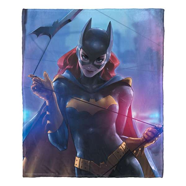 Batman, Batgirl Cover  Silk Touch Throw Blanket 50"x60"  