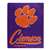 Clemson Tigers  Signature Raschel Throw Blanket
