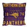 Northern Iowa Panthers Stacked 20 in. Woven Pillow
