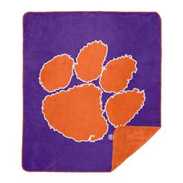 Clemson Tigers  Sliver Knit Throw Blanket