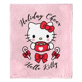 Hello Kitty, Cocoa Cutie  Silk Touch Throw Blanket 50"x60"  