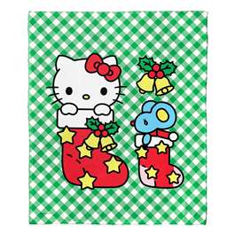 Hello Kitty, Stocking Buddies  Silk Touch Throw Blanket 50"x60"  