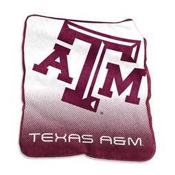 Texas A&M Raschel Thorw Blanket 