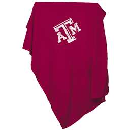 Texas A&M Aggies Sweatshirt Blanket Screened Print