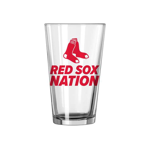Boston Red Sox 16oz Slogan Pint Glass