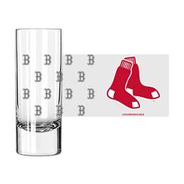 Boston Red Sox 2.5oz Shooter Glass (2 Pack)