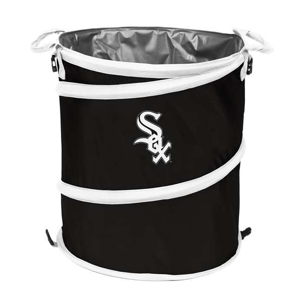 Chicago White Sox 3-in-1 Collapsible Trash Can - Cooler - Hamper 